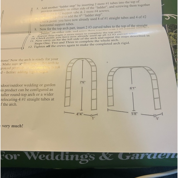 Balloon🎈Arch Kit, Stable Balloon🎈Arch Frame Adorox 7.8ft Backdrop Stand - Picture 5 of 10